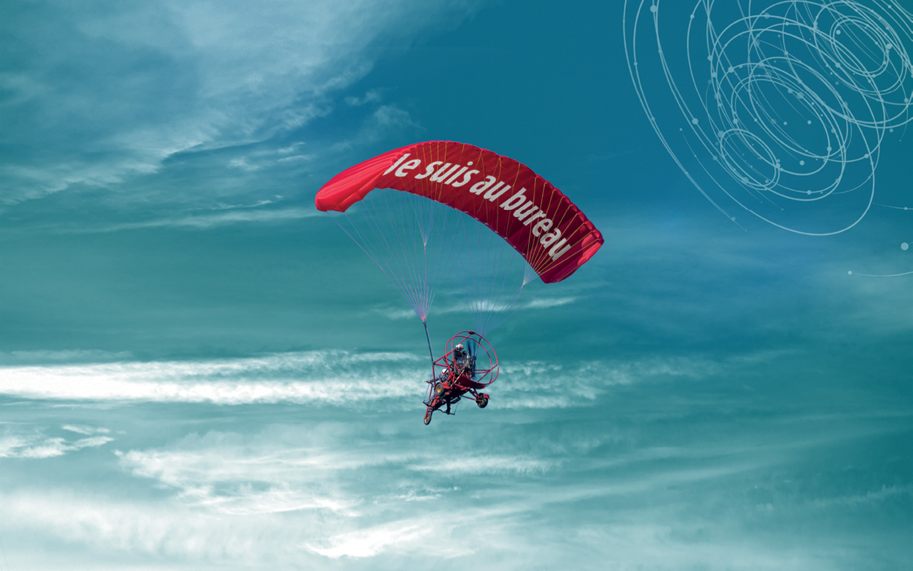 SmartMobile parachute